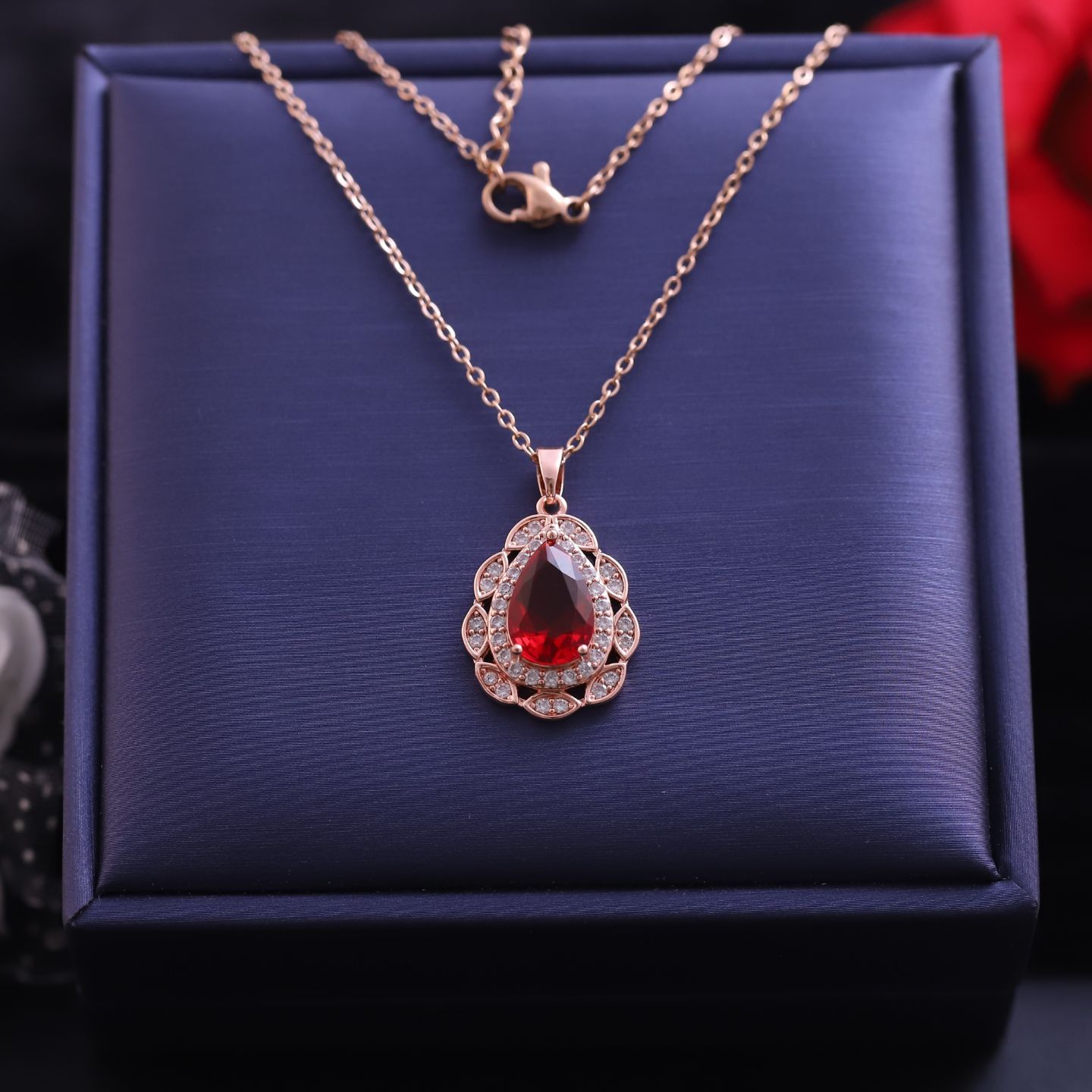 Red Ruby Necklaces