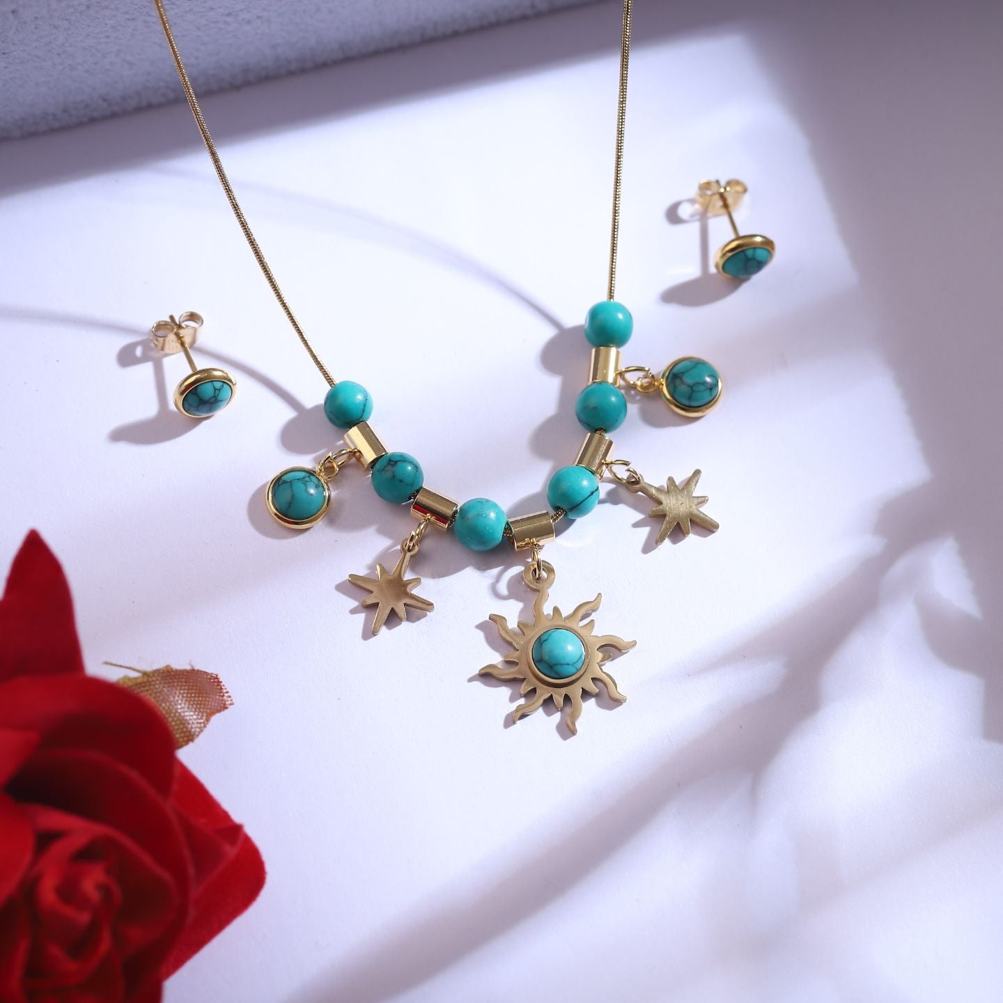 Turquoise Charm Sky Full Set