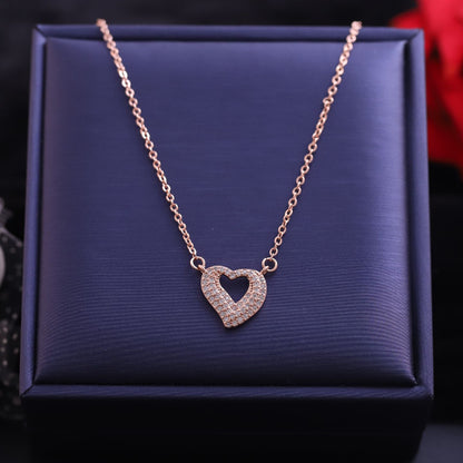 Beautiful Dimond Heart Necklace