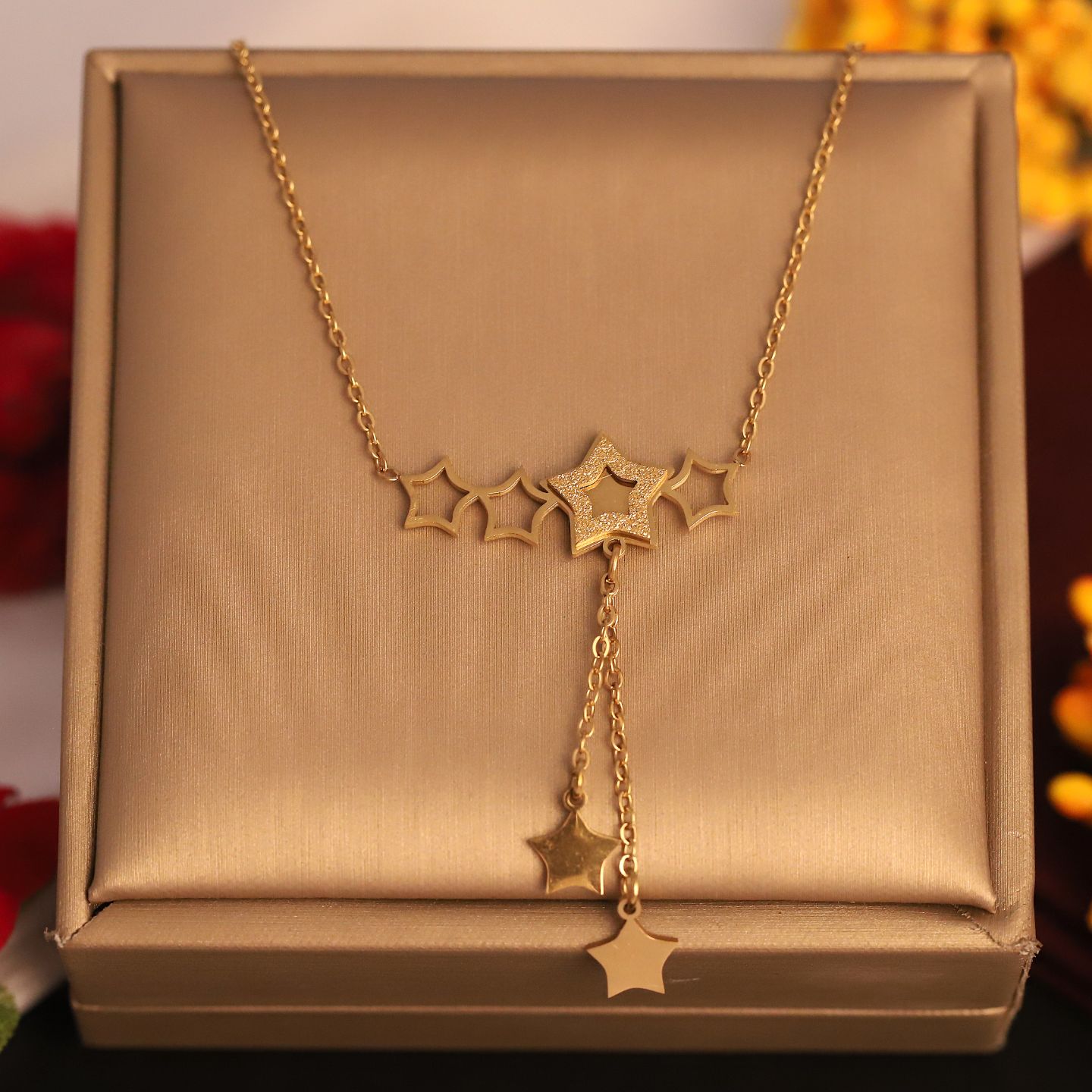 Multi Star Necklace