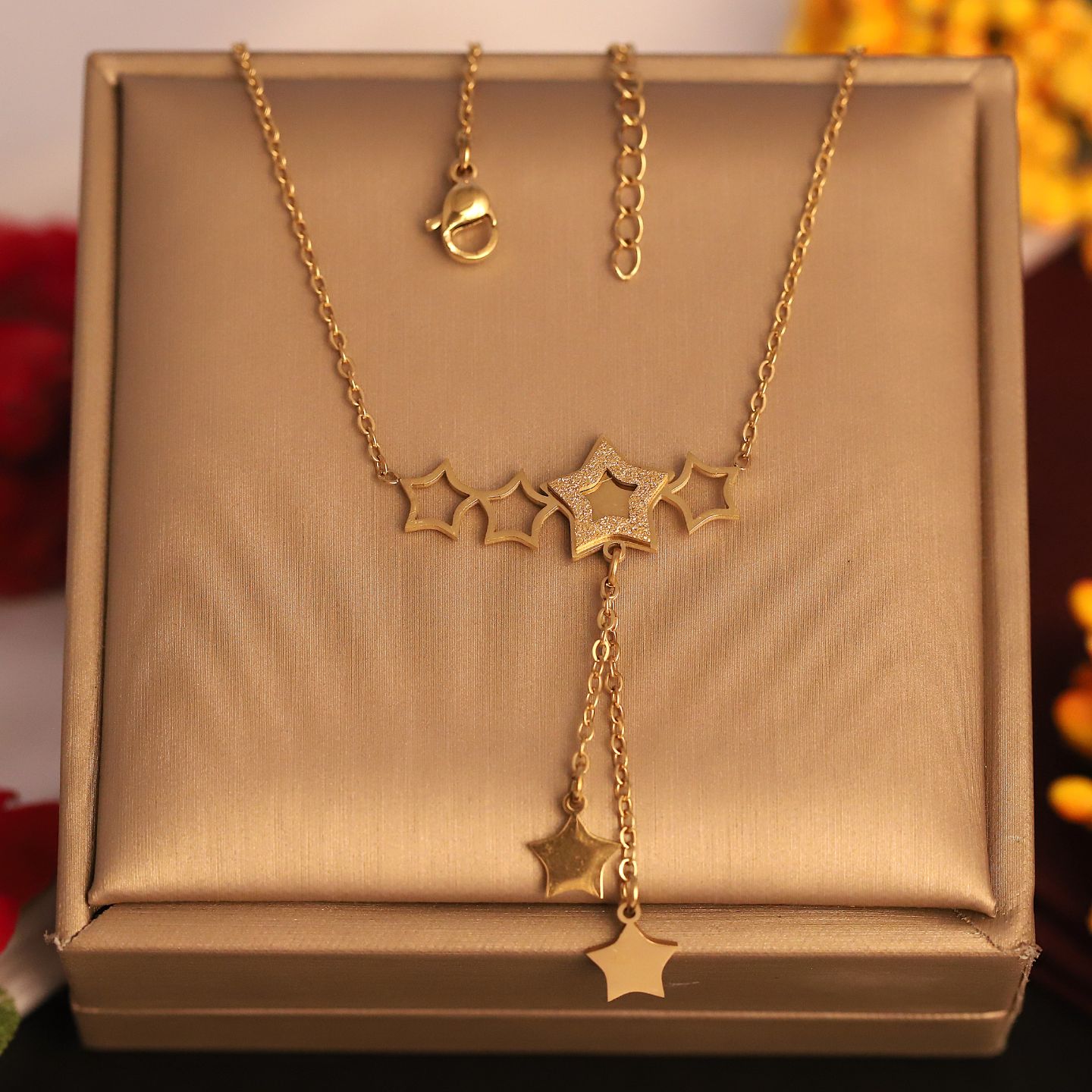 Multi Star Necklace