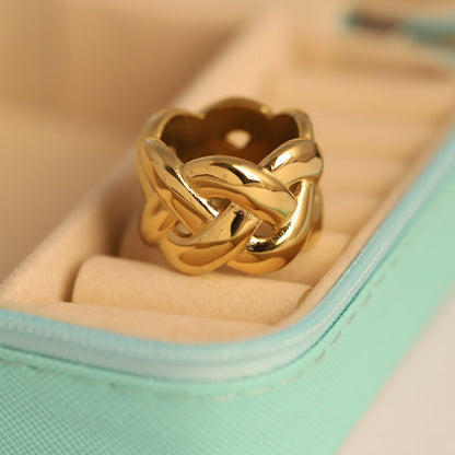 premium Lock Finger Ring