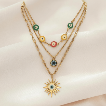 Evil eye beautiful  necklace