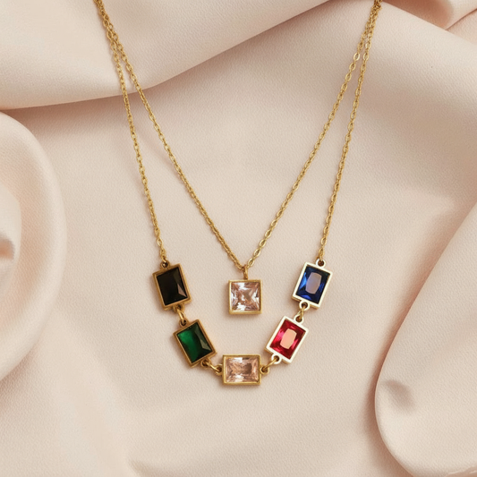 Regal Multicolor Kundan Necklace