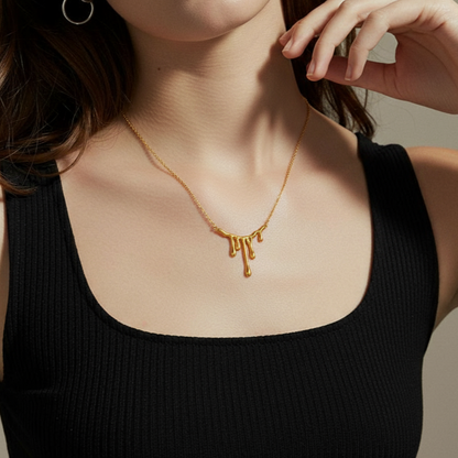 Melting Honey Necklace