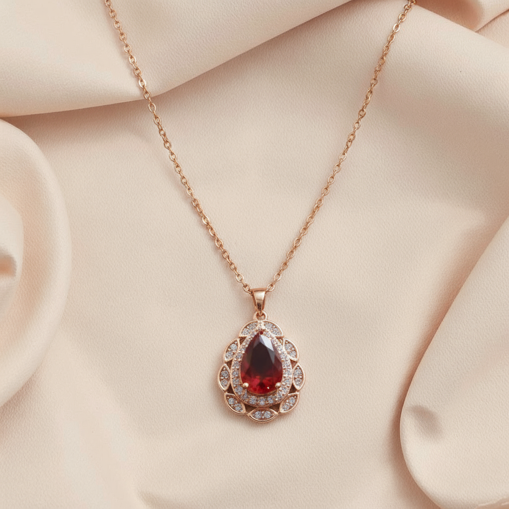 Red Ruby Necklaces