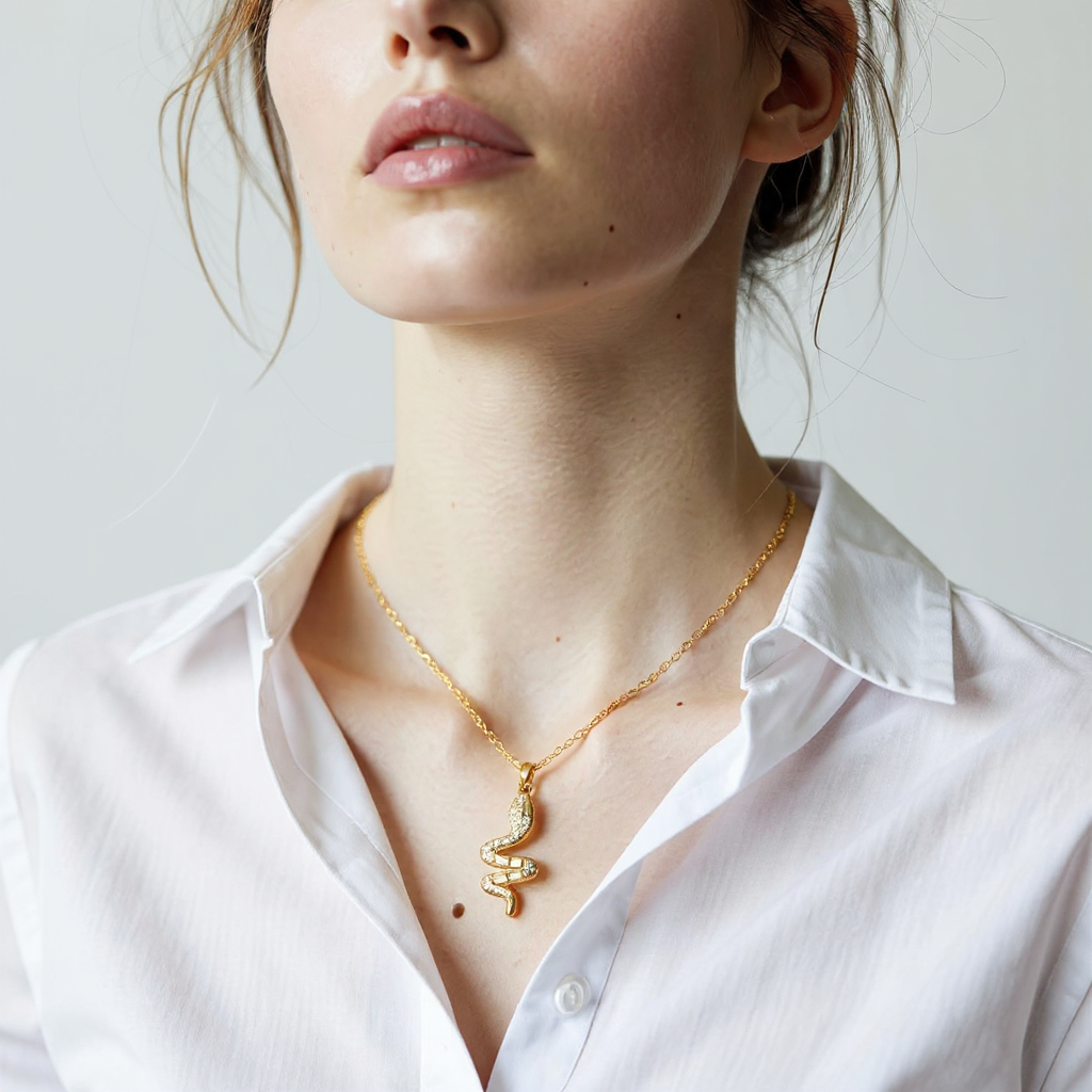Snake Pendent Necklace