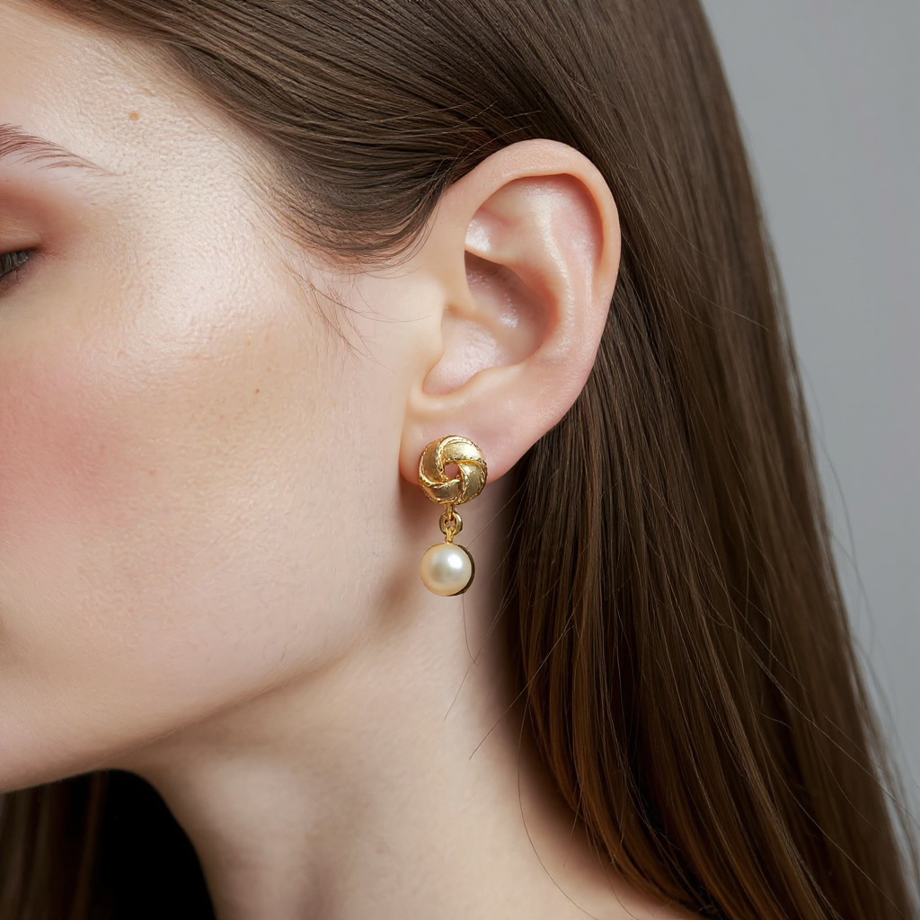 Circle Fancy Earrings