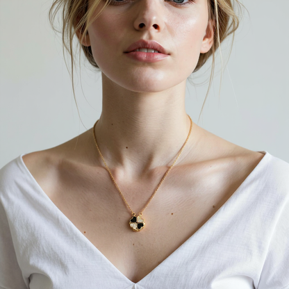Heart Shaped Clover Necklace