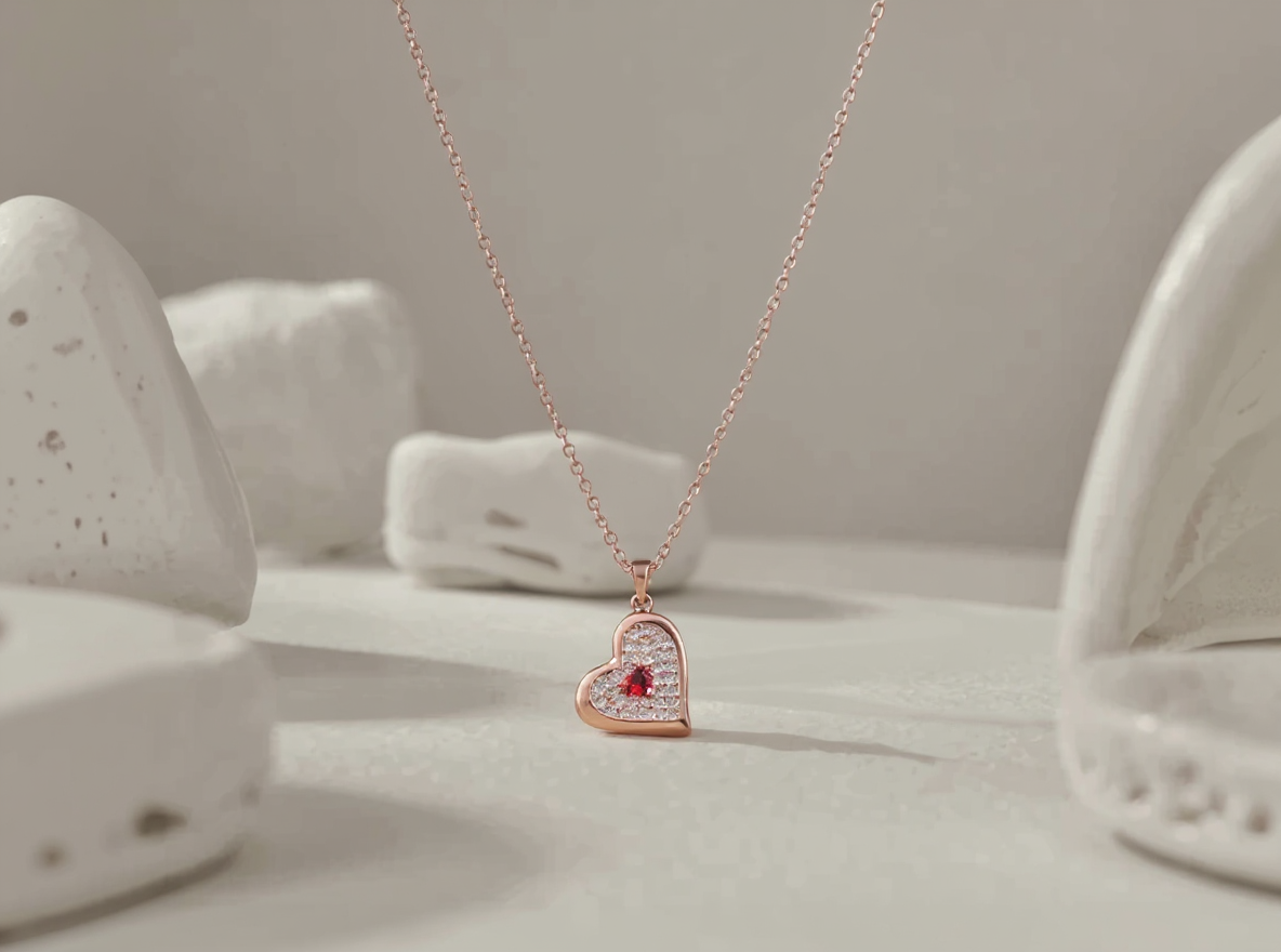 Heart Dimond Necklace