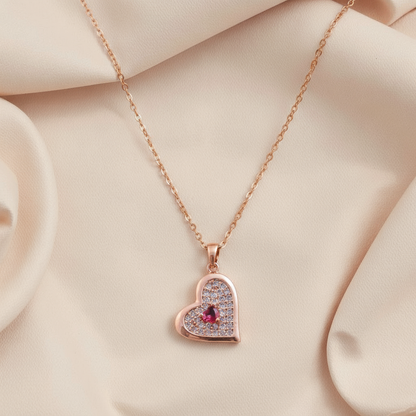Heart Dimond Necklace