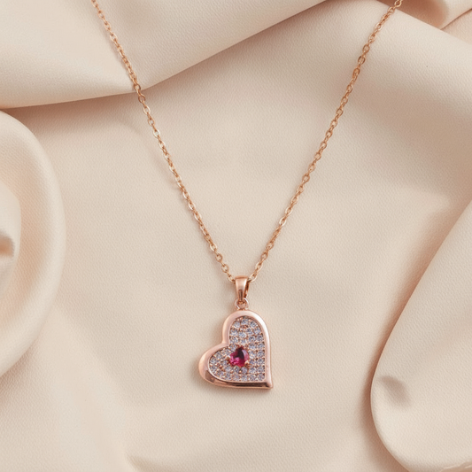Heart Dimond Necklace