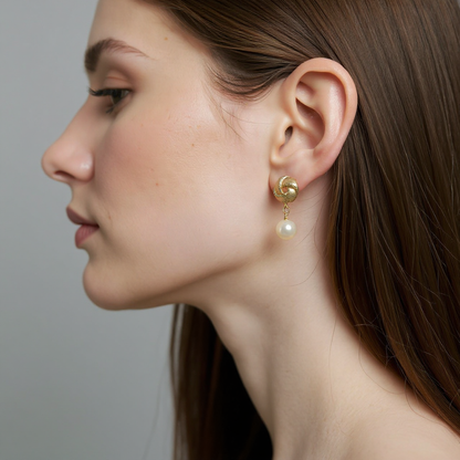 Circle Fancy Earrings