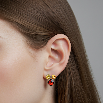 Fancy Earrings in Dimond