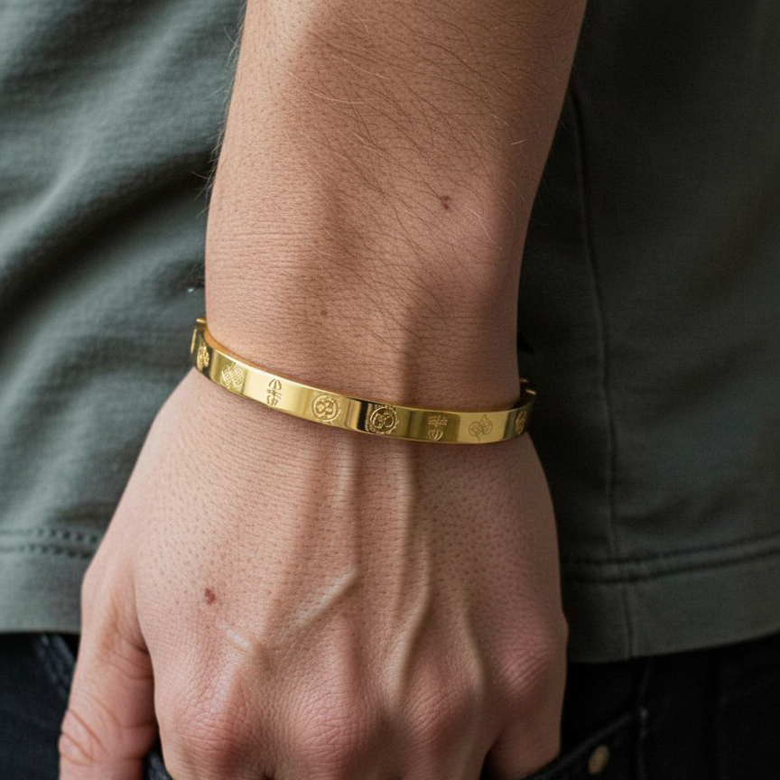 Om Miami Bracelet [Kada] for Men