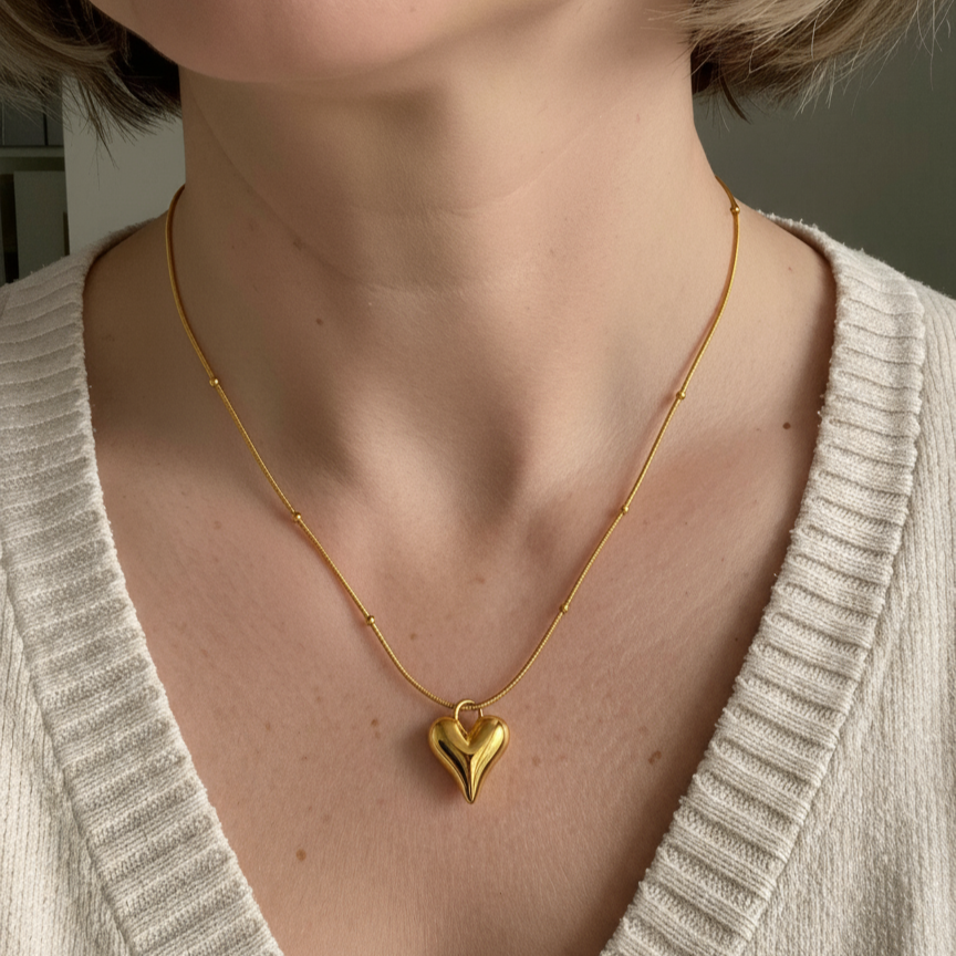 Dancy Heart Neckless