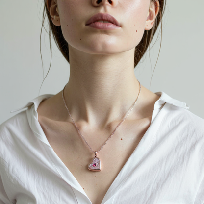 Heart Dimond Necklace